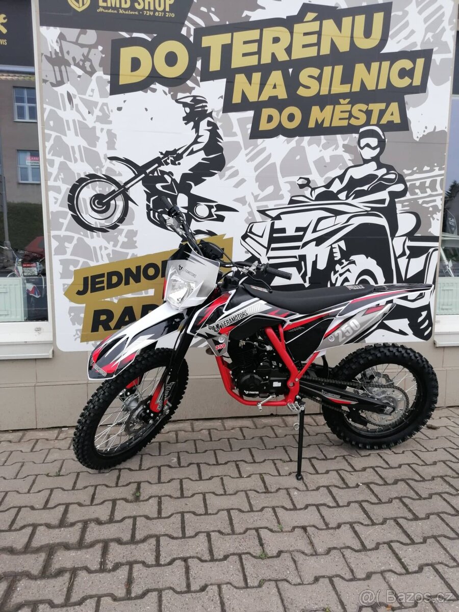 Pitbike Killer 250cc 21/18 červená, možnost na splátky