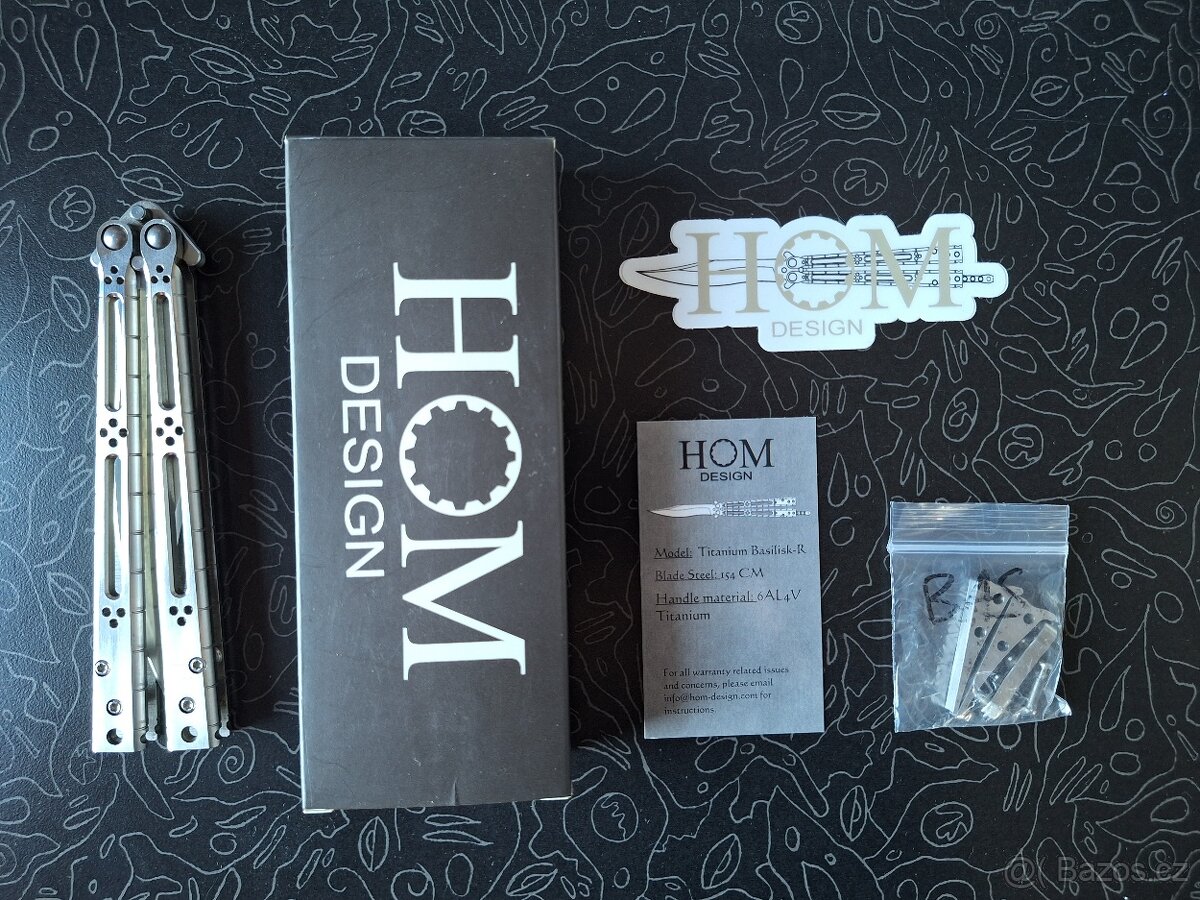 HOM Design BASILISK R - Ti s Kuski barely