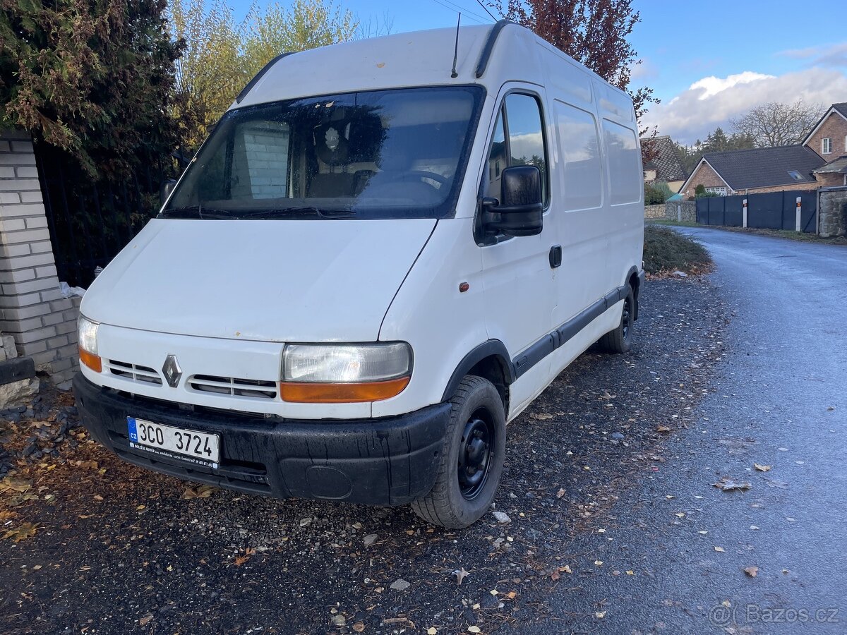 Prodám dodávku renault Master 2.8