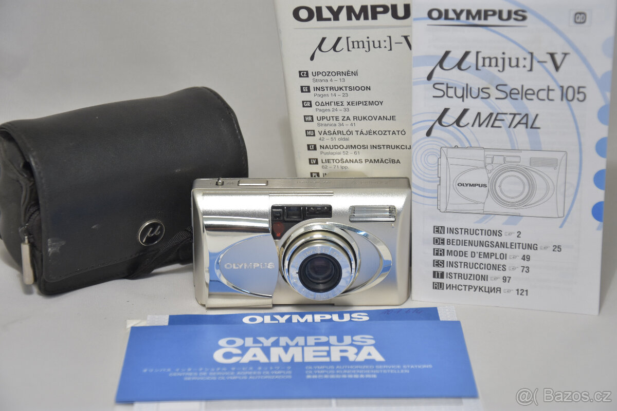 OLYMPUS MJU V / TOP STAV / RARITA / KINOFILM .