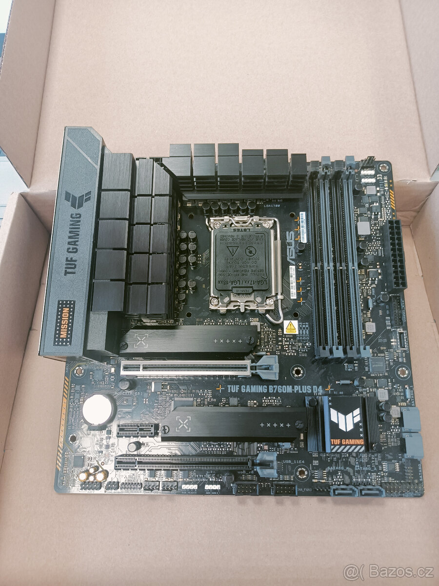 Asus TUF Gaming B760M-PLUS (B760, LGA1700, mATX)