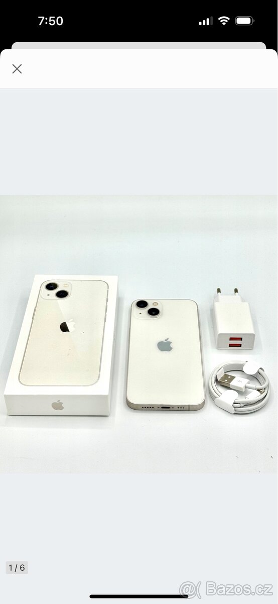 Prodám iPhone 13 256Gb White