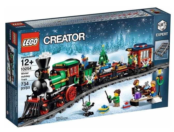 Nové Lego Creator 10254 - Zimní sváteční vlak