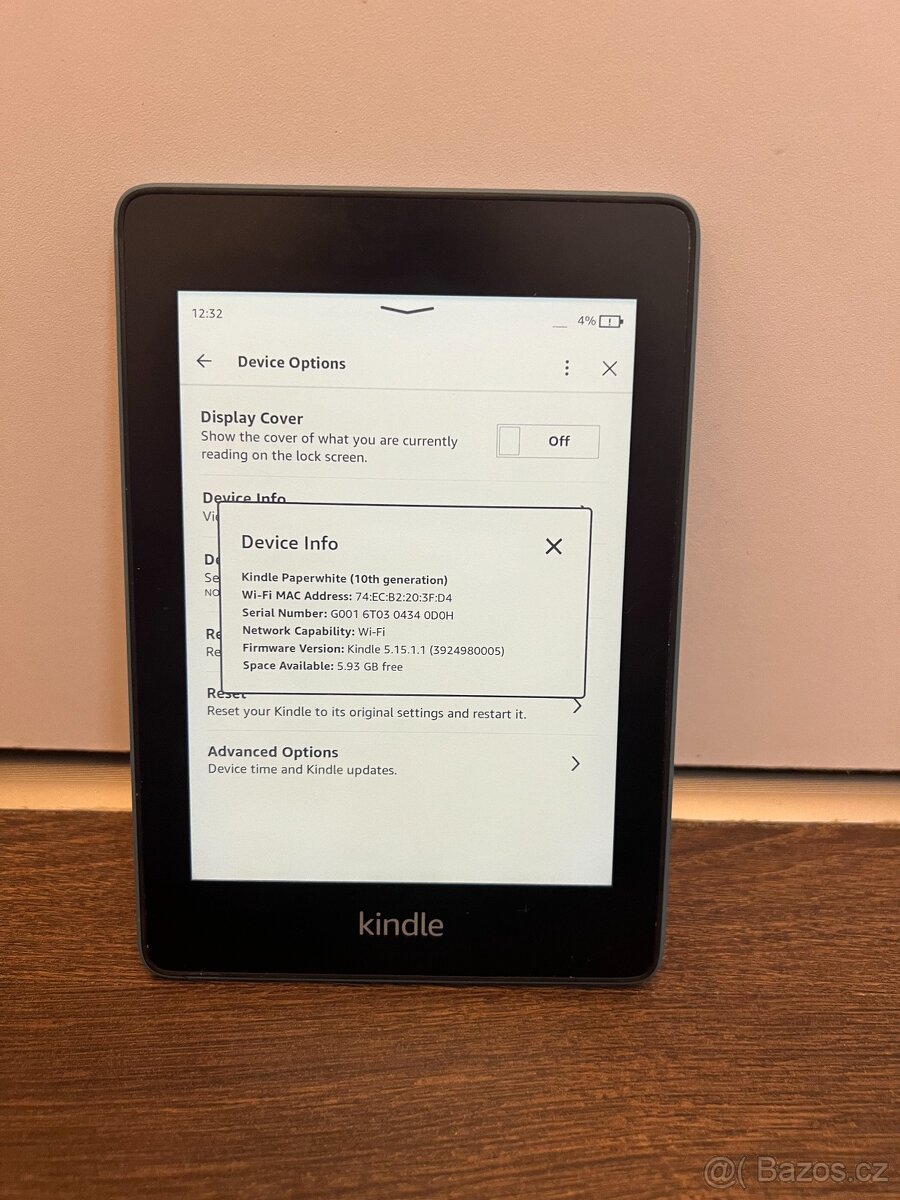 Amazon Kindle 10. gen čtečka knih 8GB černá