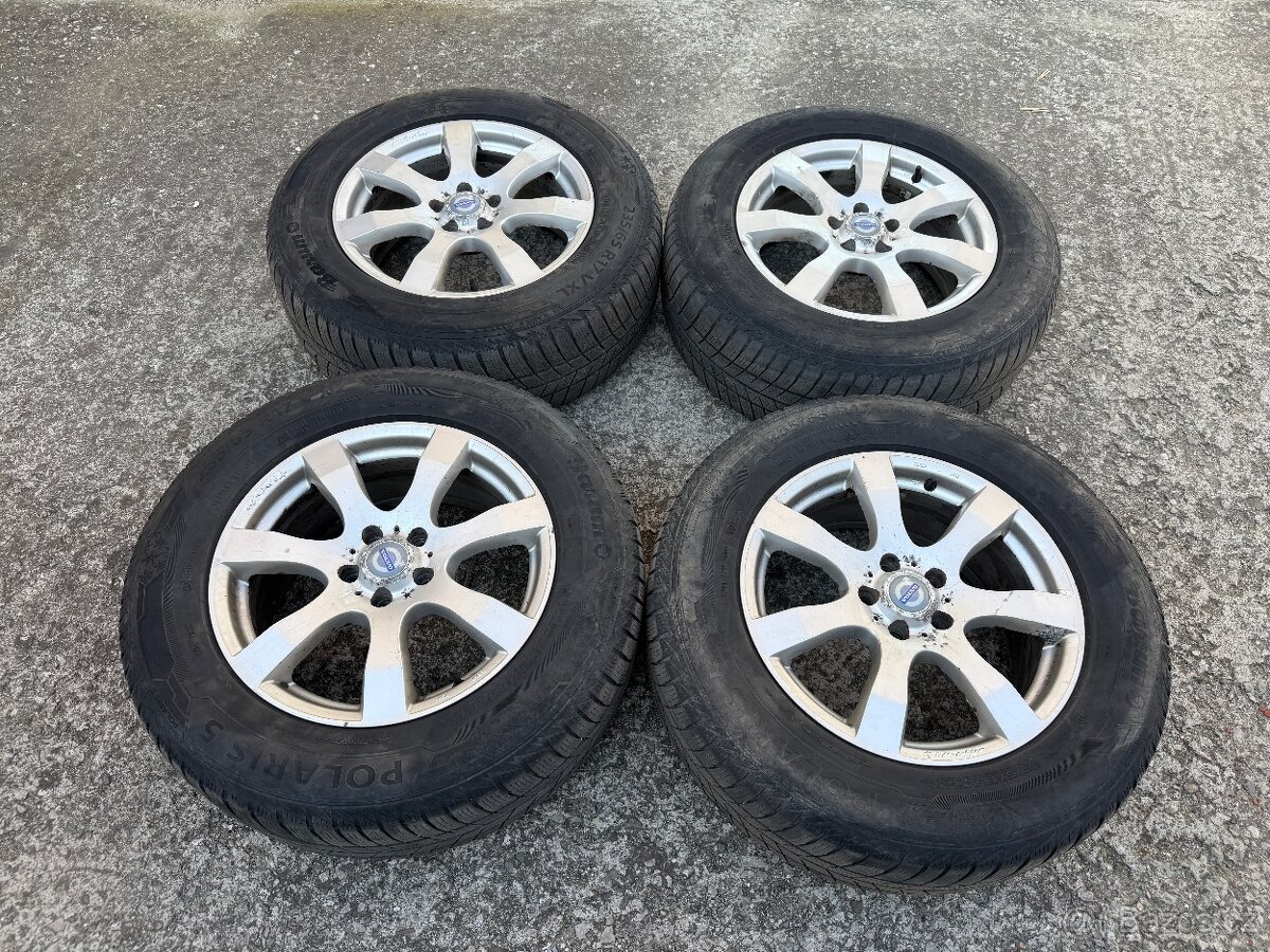 17" zimní sada Volvo - 235/65/17 - rozteč 5x108 - vzorek 5m