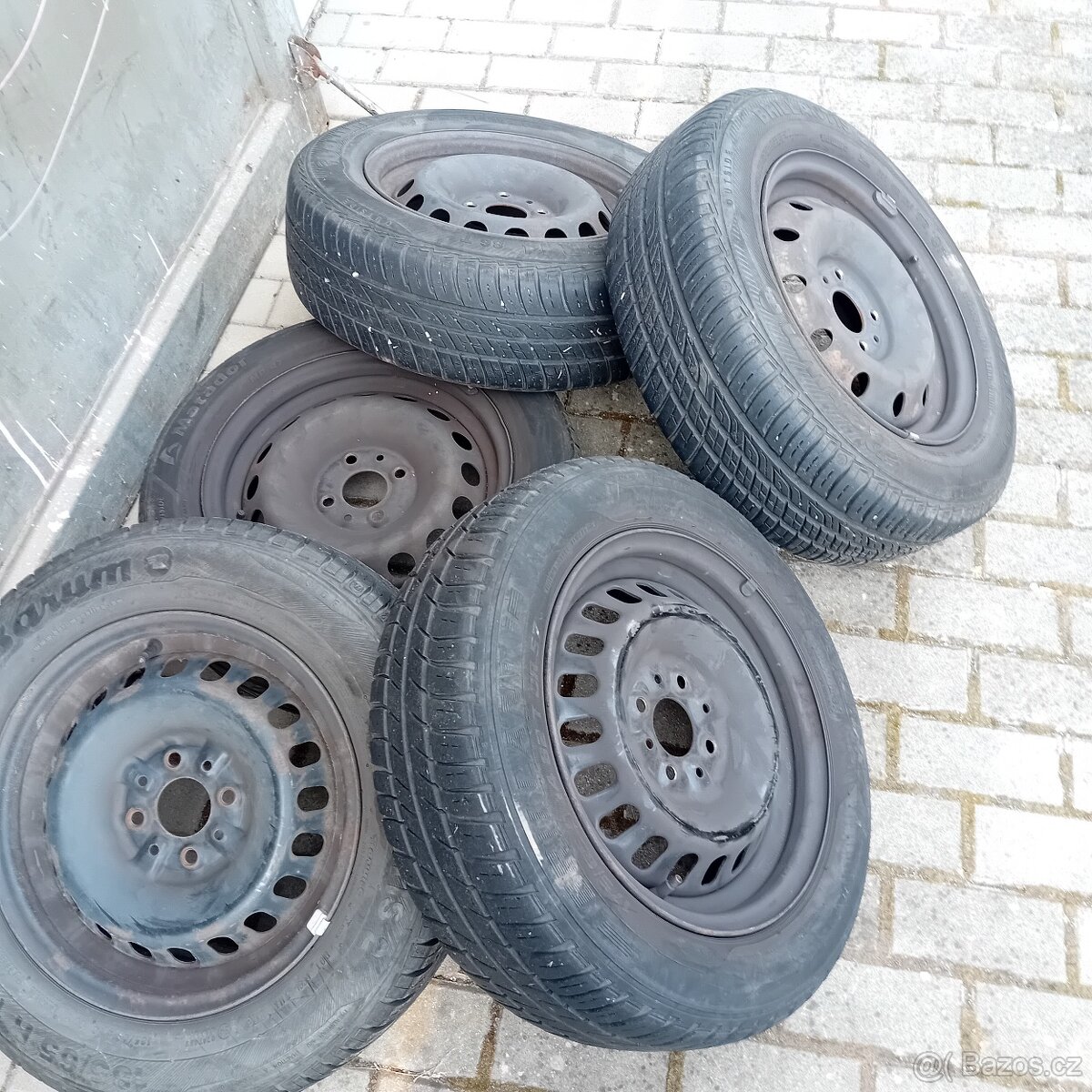 Letni kola 4x98 Fiat 14" 5ks