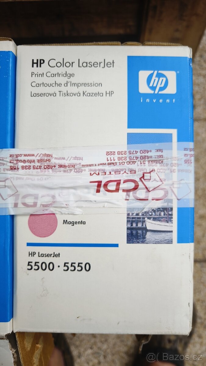 Cartridge do HP LaserJet HP 5500 a 5550