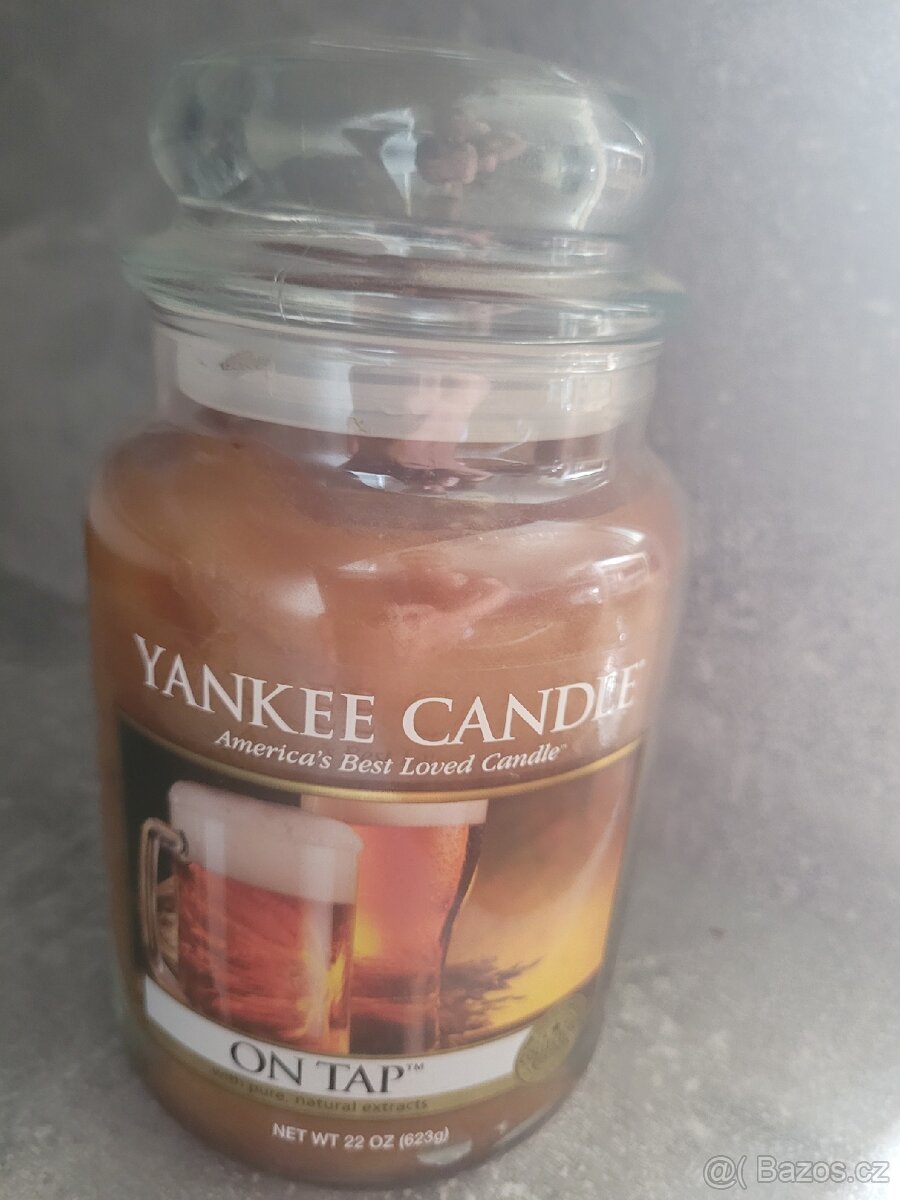 Yankee candle on tap