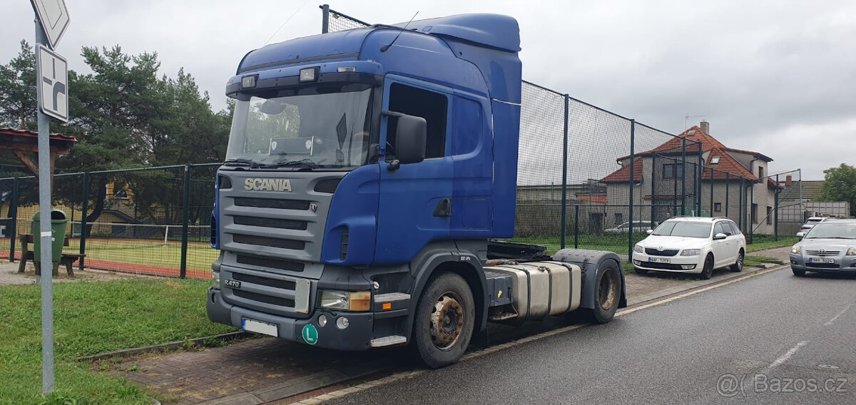 TAHAČ SCANIA R470 r.v.2005, STANDART, MANUÁL, RETARDÉR