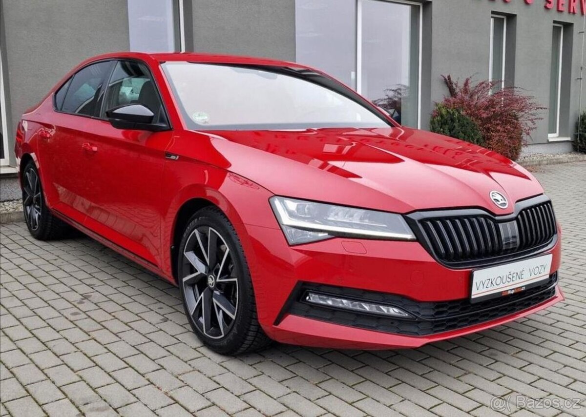 Škoda Superb, 1.5TSI DSG Sportline,ČR,1.Maj