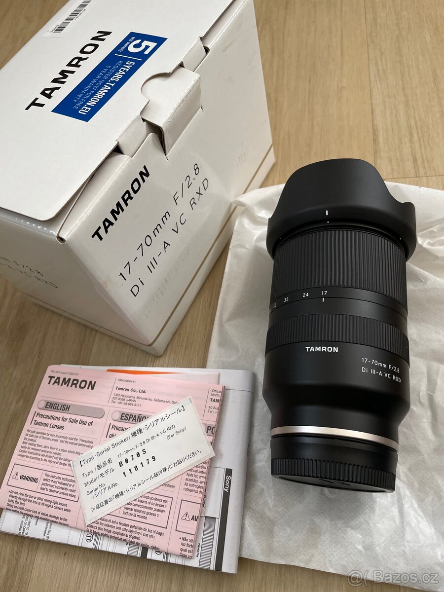 Tamron 17-70 f2.8 pro Sony E