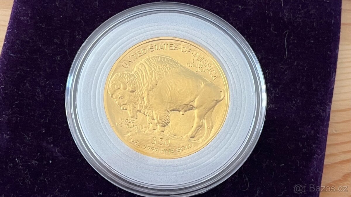 Zlatá Investiční Mince American Buffalo 1 Oz. 2022