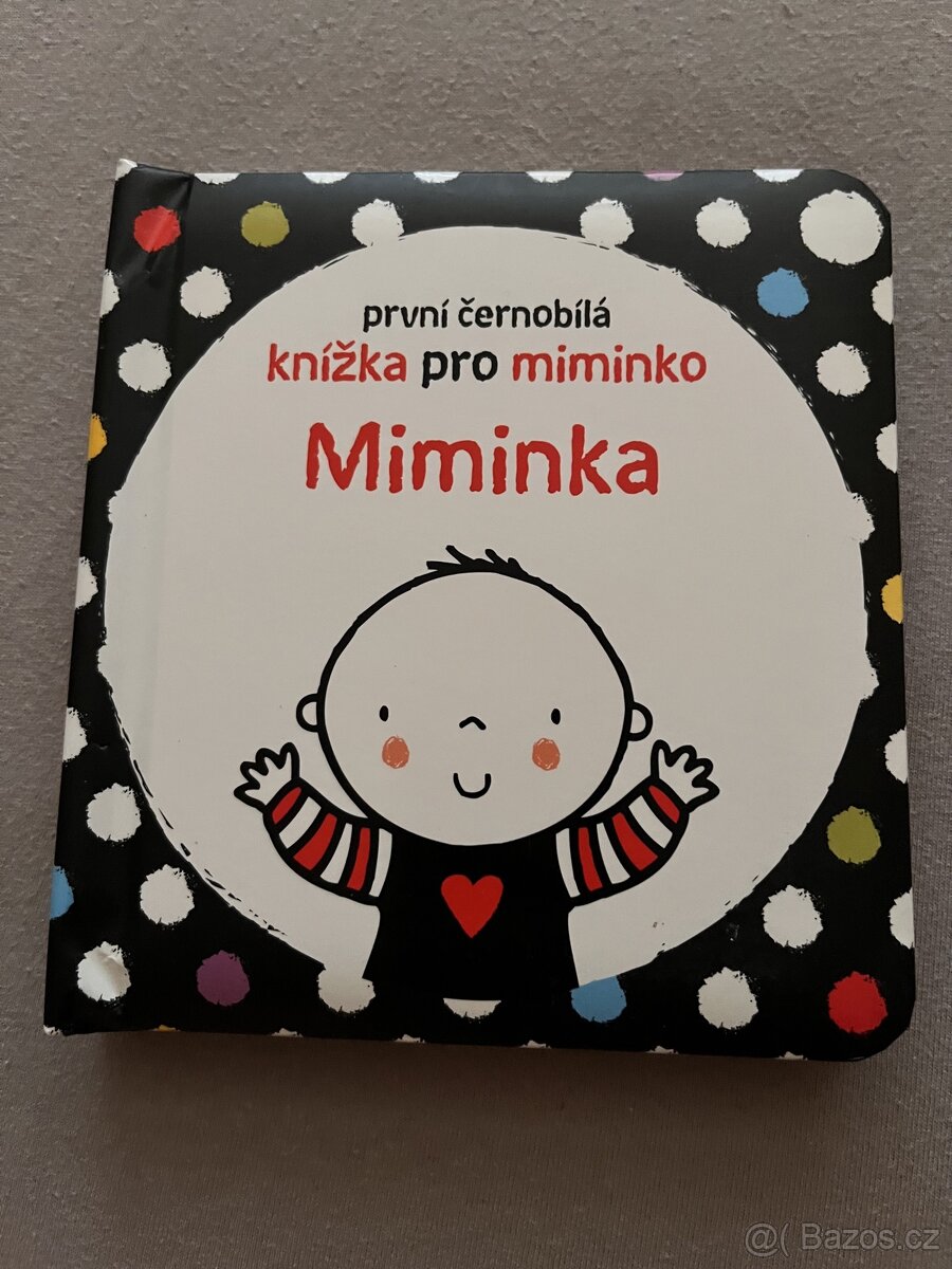 První černobílá knížka pro miminka - Miminka