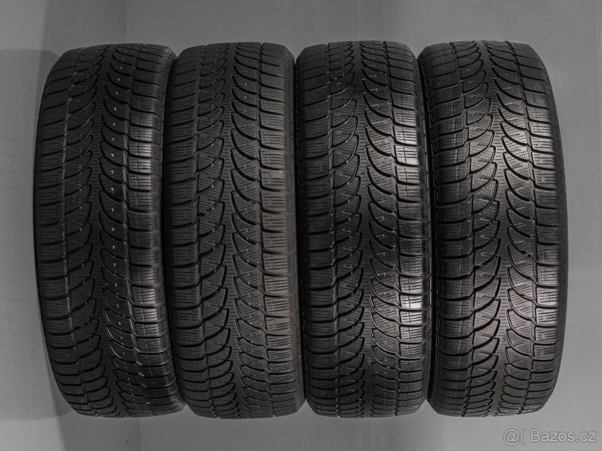 ZIMNÍ PNEU R18 BRIDGESTONE 235/60/18 107H 4KS, 6,0mm (2781B)