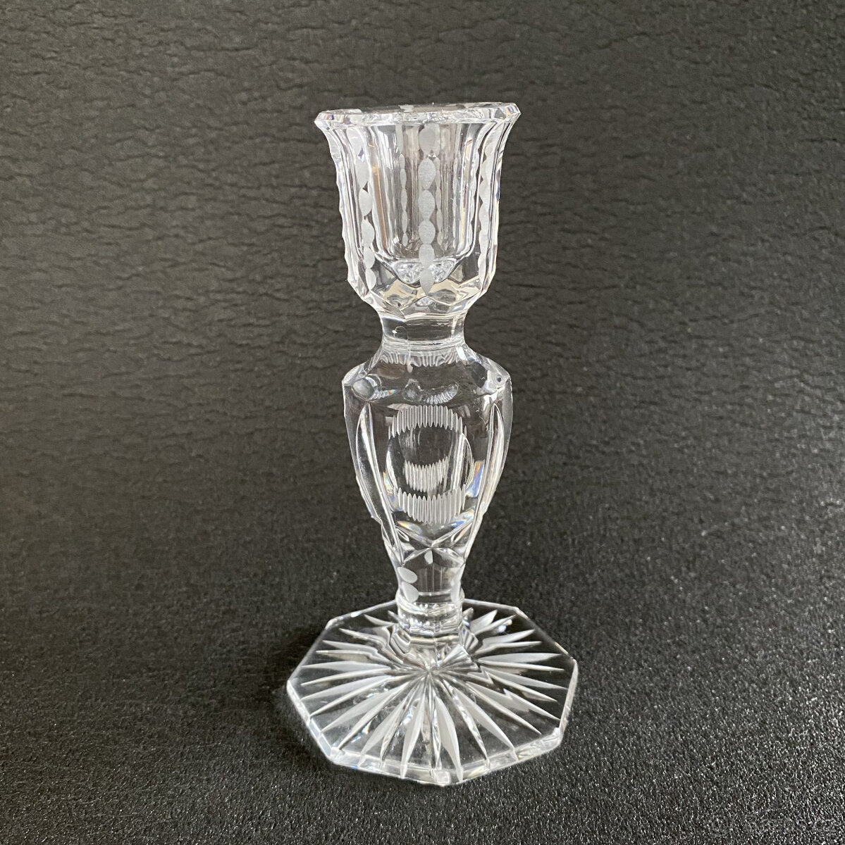 Klasický křišťálový svícen 14.5 cm, Bohemia Glass