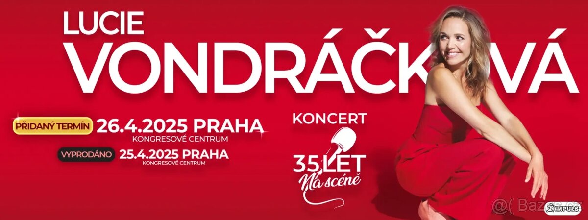 Lucie Vondráčková 25.4. -35 let na scéně