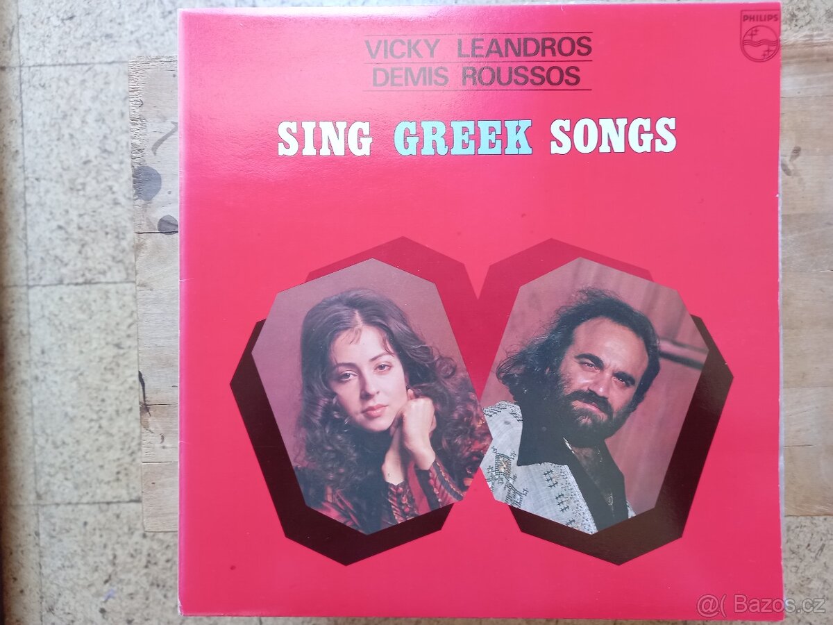 Demis Roussos - Vicky – Sing Greek Songs (LP) - Praha 4 | Bazoš.cz