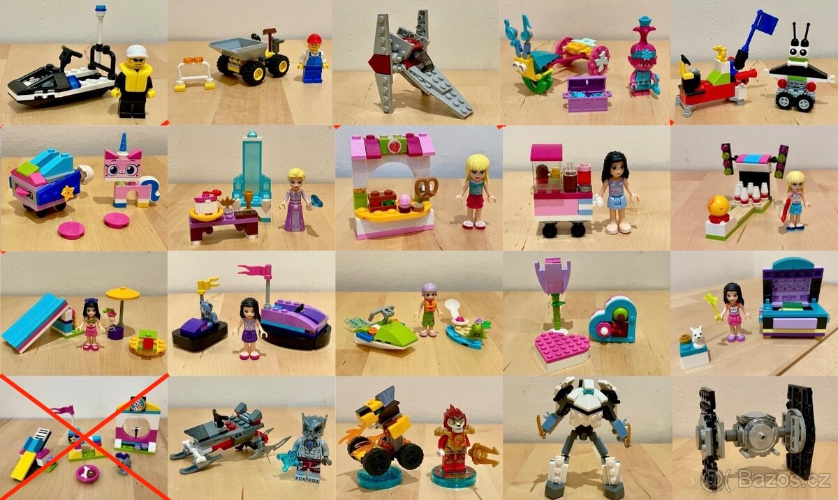 Lego mix 20+ stavebnic pro holky a kluky