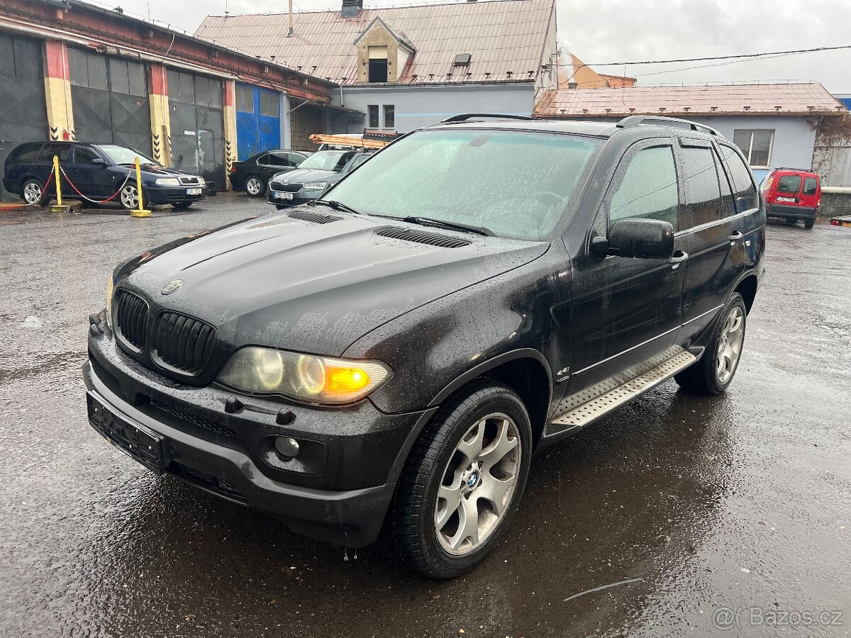 Bmw x5 e53 4.4i facelift Blacksaphire na díly