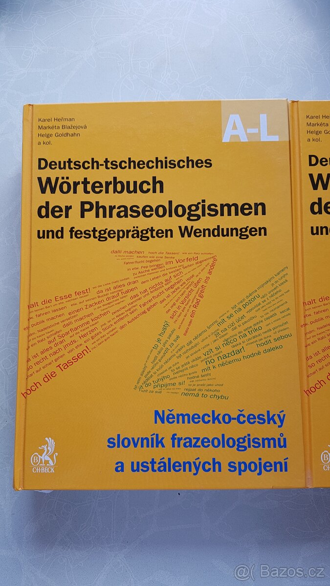 Deutsch-tschechisches Wörterbuch der Phraseologismen A-L,M-Z