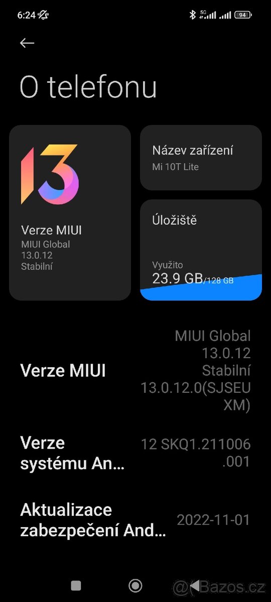 Xiaomi 10t lite128kb