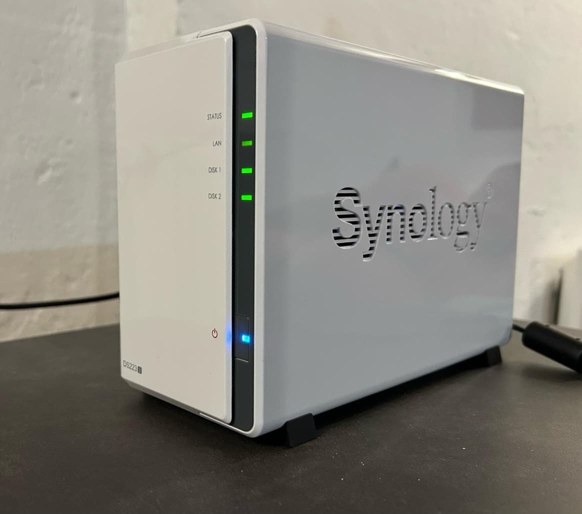 Datové uložiště Synology NAS 2 x 4TB