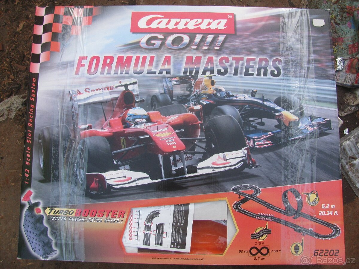 autodráha carrera formula set 6,2 metru