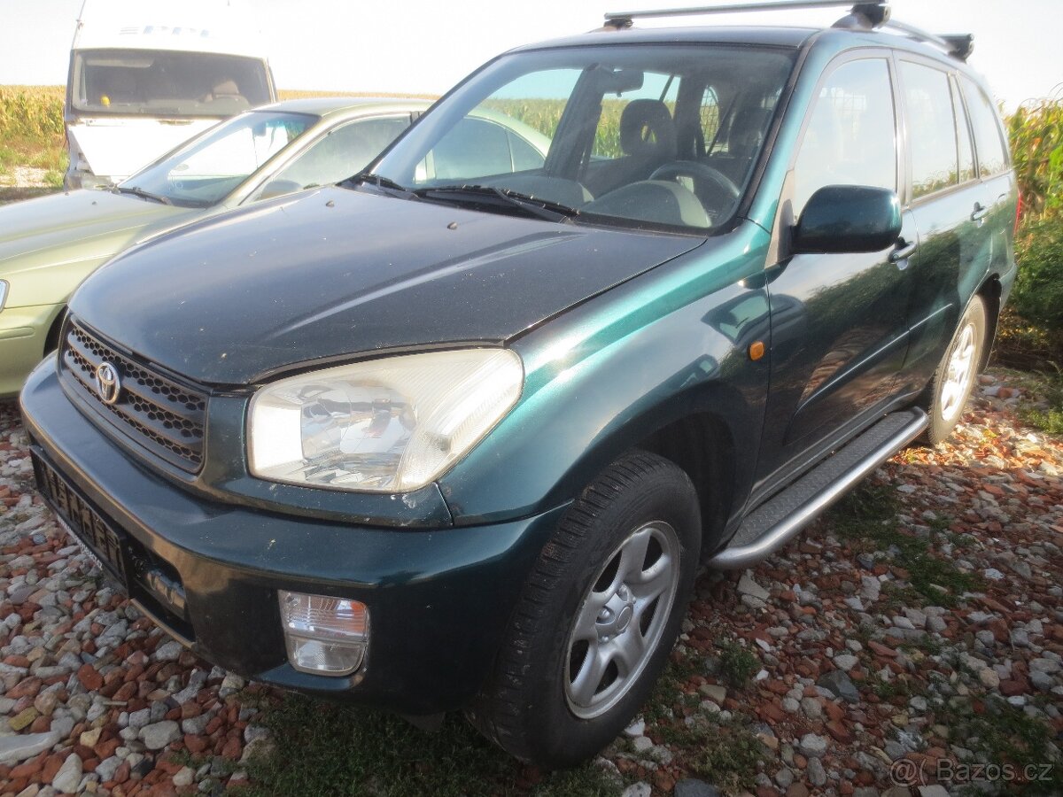 TOYOTA RAV 4 1ZZ-FE KOD MOTORU 1.8 OBSAH 92 KW.