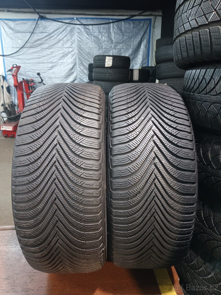 2xzimní pneu 225/55/17.Michelin,5