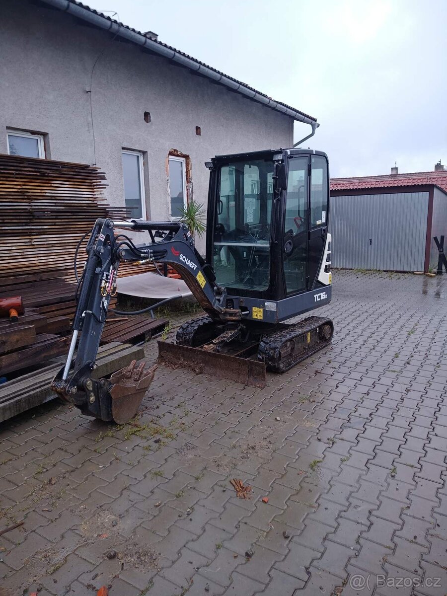 Minibagr 1,6t Schaeff TC16-2 /YANMAR/ 750mth