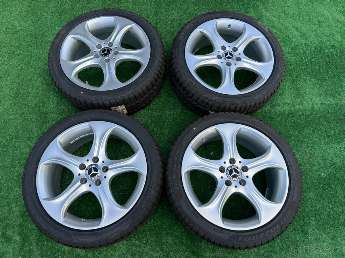 Originál alu kola Mercedes 5x112 R18 nová sada zim