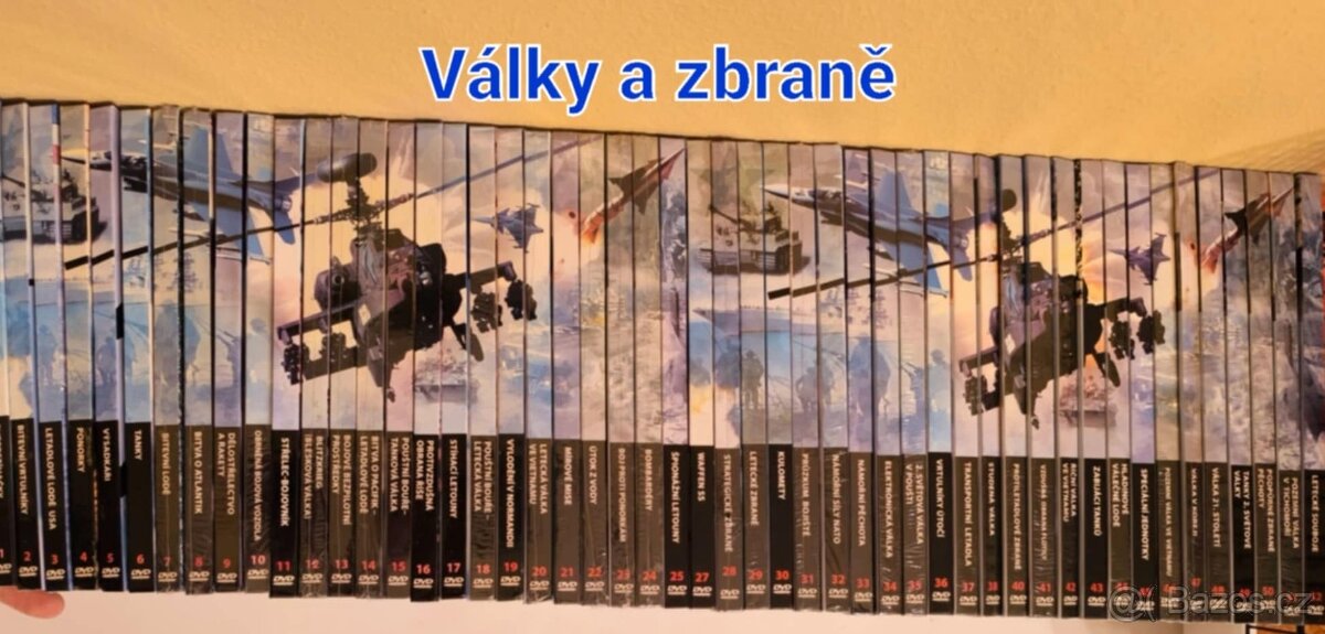 DVD Války a Zbraně