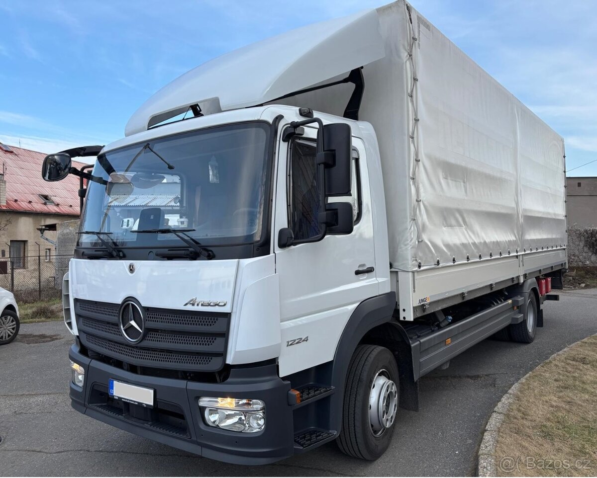 MERCEDES ATEGO 1224- 11.990 Kg-18 Europalet-Čelo-81.000Km