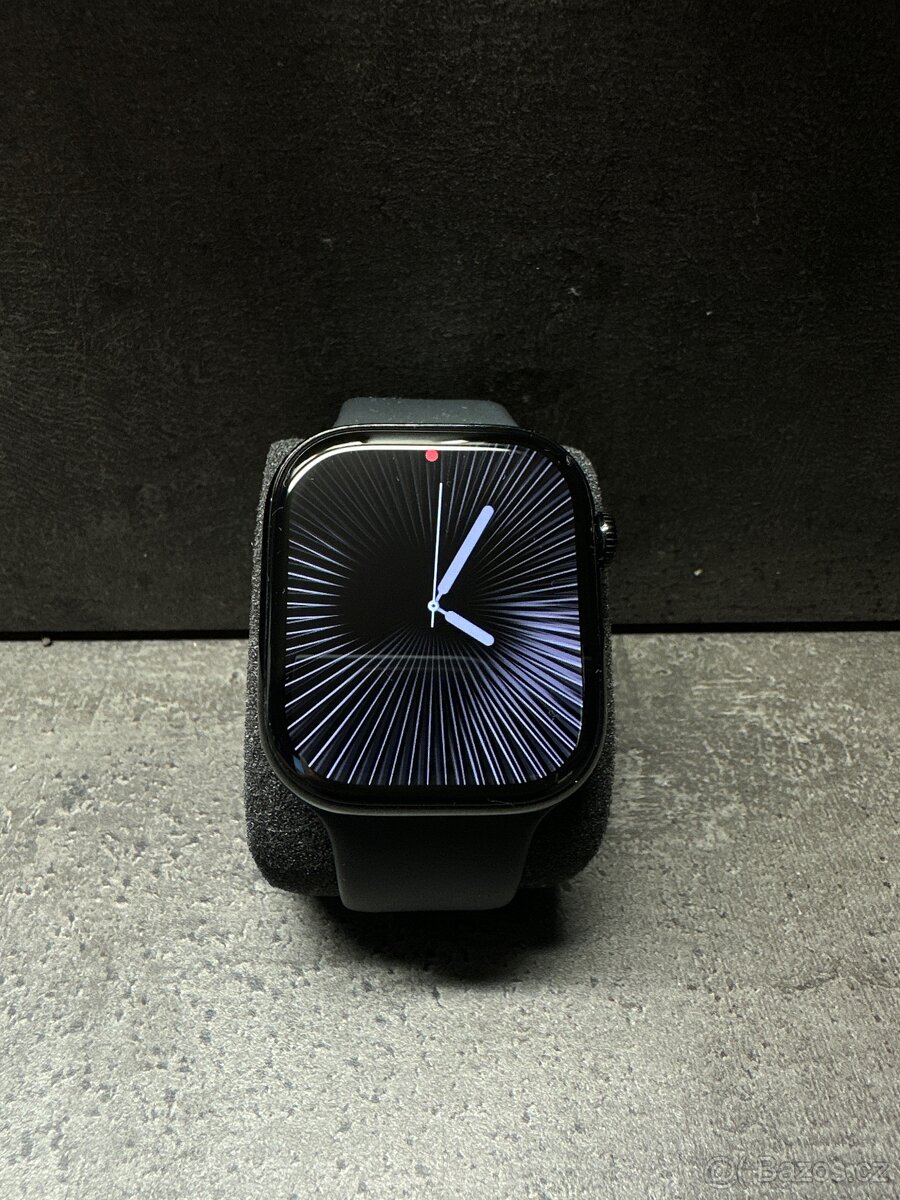 Apple watch 10 46mm, black, záruka, stav nových.