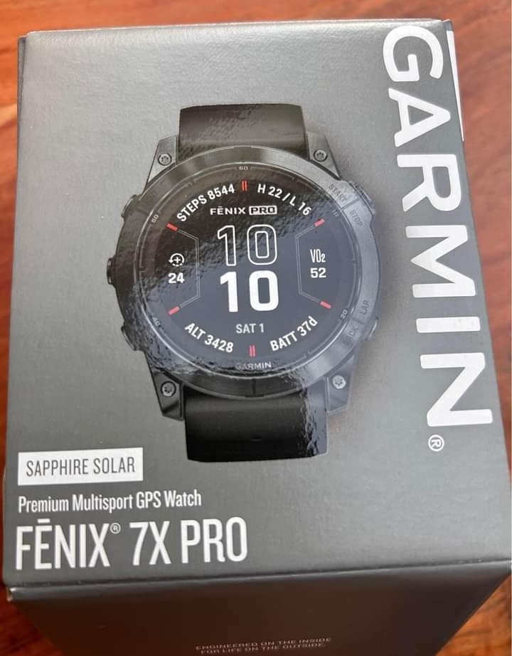 Garmin Fenix 7x Pro Saphire solar