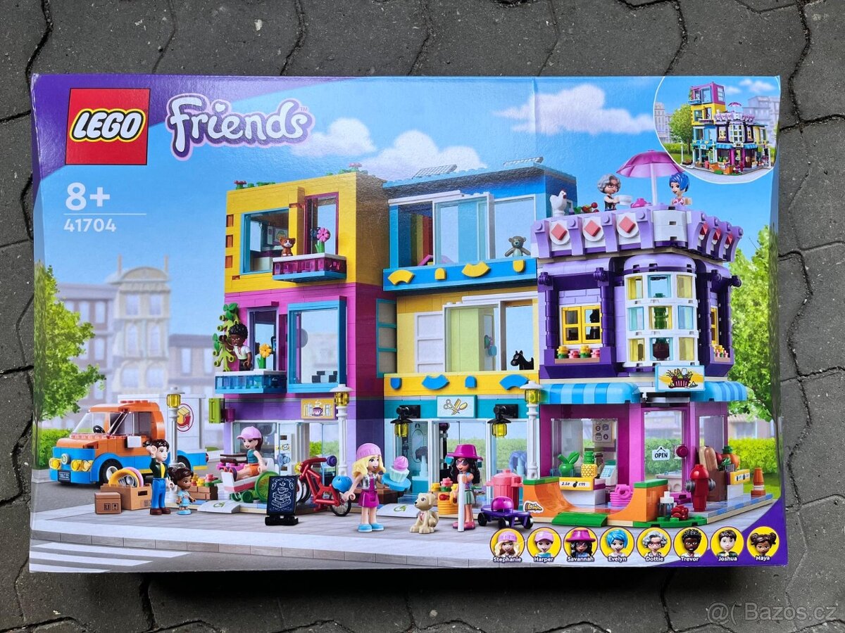 LEGO Friends 41704 Budovy na hlavní ulici