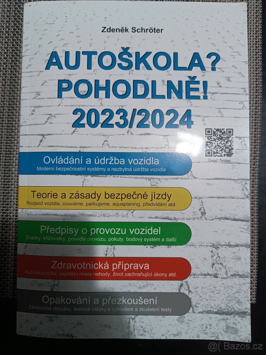 Kniha Autoškola pohodlně 2024