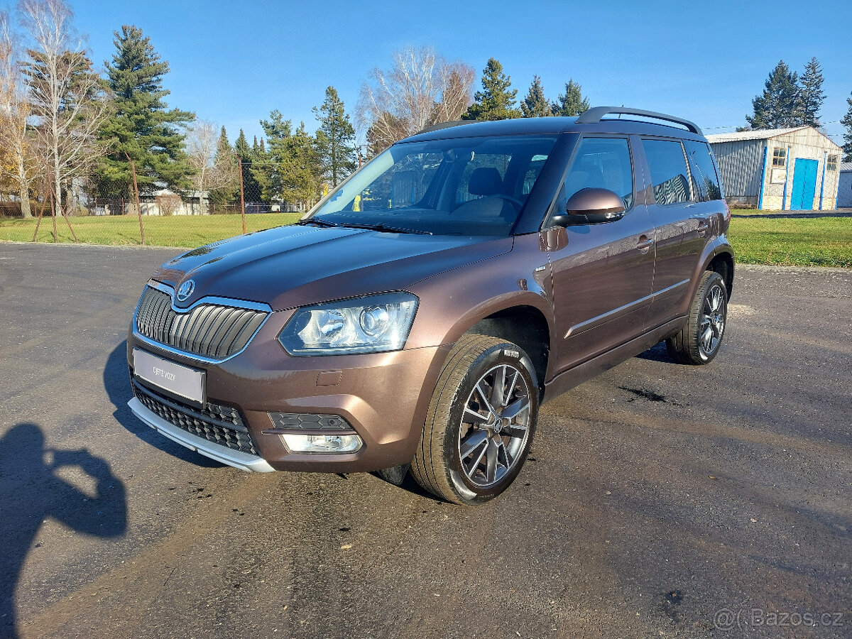 Škoda Yeti DRIVE 2.0TDi 81kW,kamera,xenony,tažné