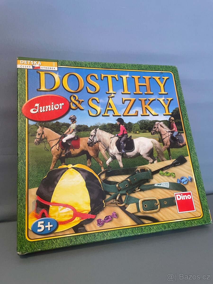 Desková hra Dostihy a Sázky Junior