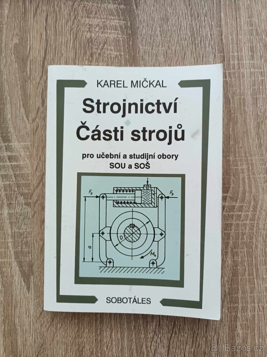 Strojírenství Částí strojů