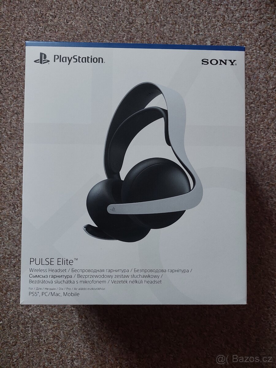 Sluchátka Sony PlayStation 5 Pulse Elite Wireless Headset