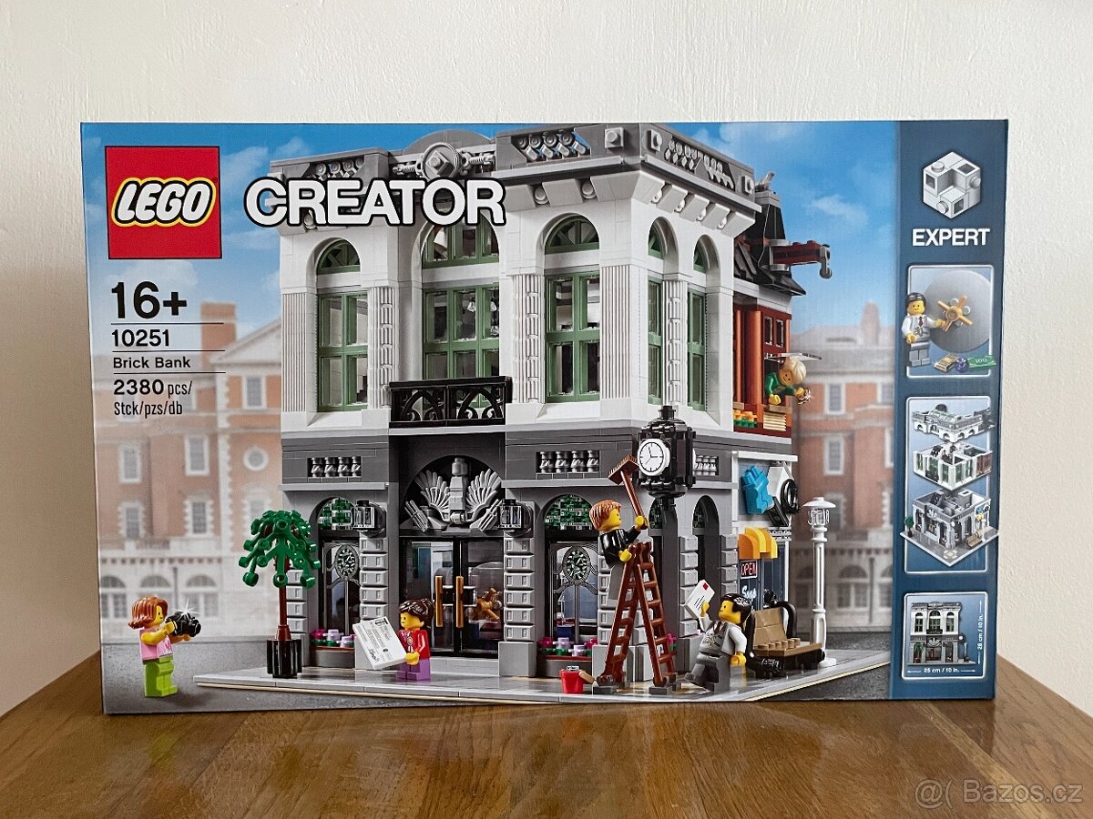 nové Lego Creator 10251 Banka z kostek