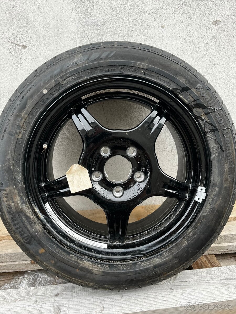 Nová alu rezerva Mercedes 5X112 R16