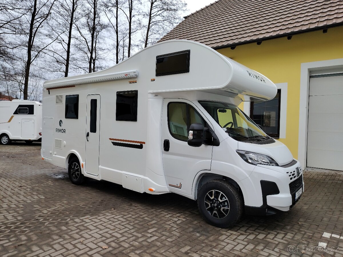 NOVÝ obytný vůz Fiat Ducato, Rimor, SARUS 9