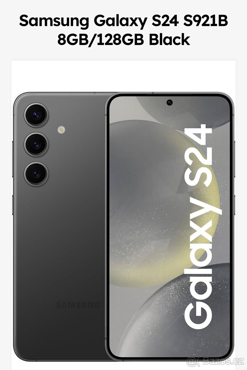Samsung Galaxy S24 S921B 8GB/128GB Black