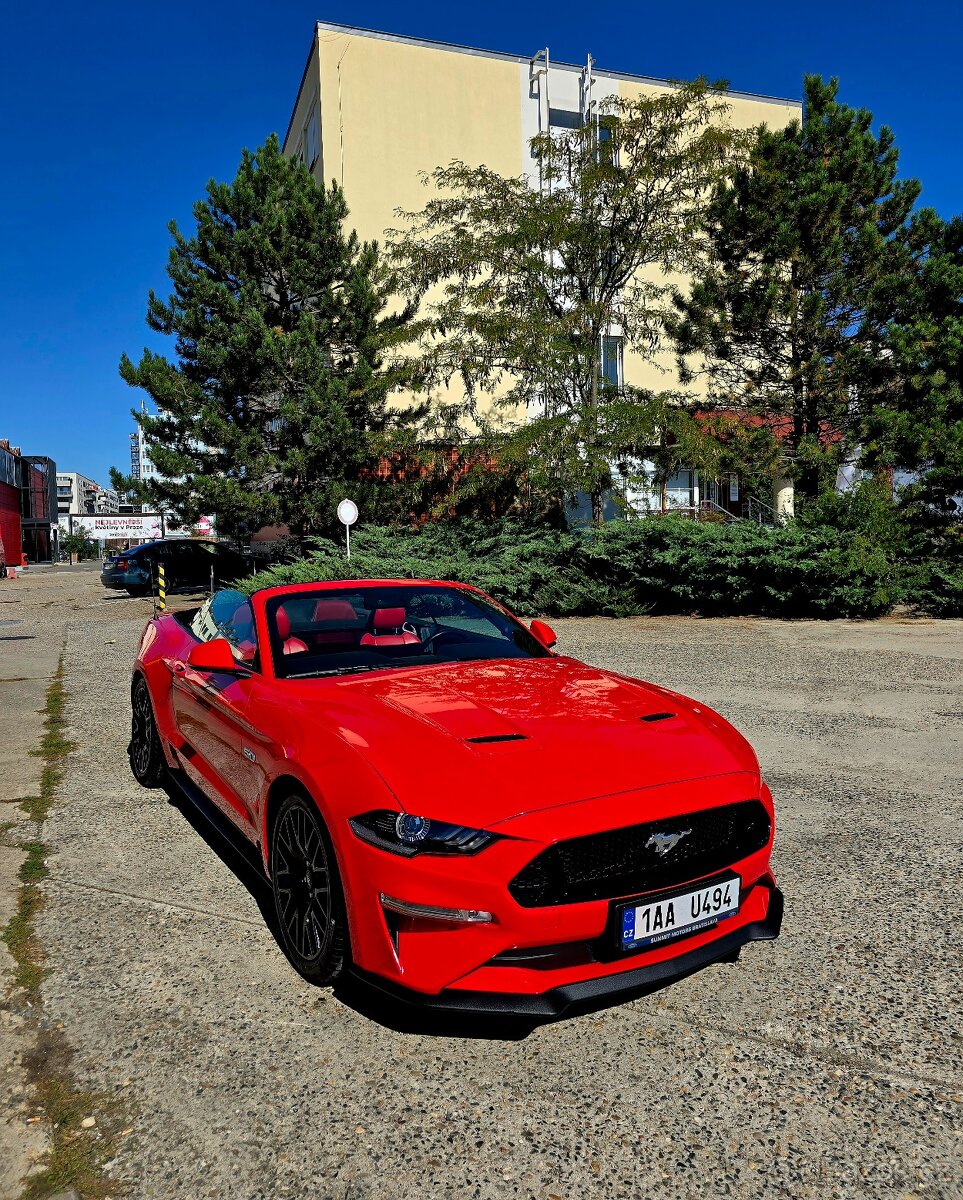 Ford Mustang 5.0 GT, Cabrio, Premium, EU, B&O, Nehavarovaný