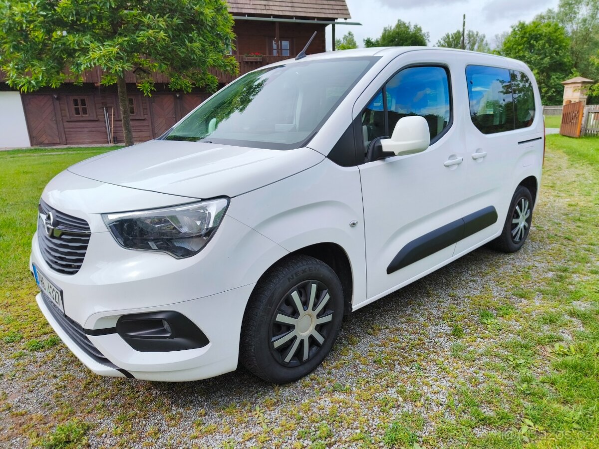 Opel Combo LIFE 1.5CDTI 96kW, 2020, 70t km, záruka, DPH