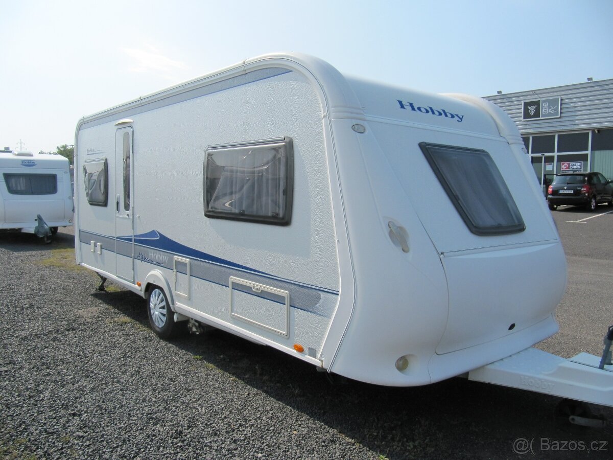 Prodám karavan Hobby 540 UL.model 2010 + mover + stan.