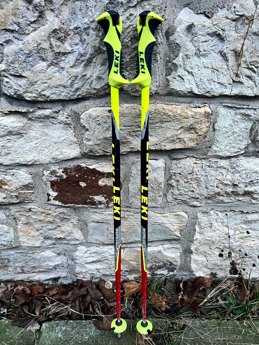 Leki Worldcup hůlky dětské 90cm