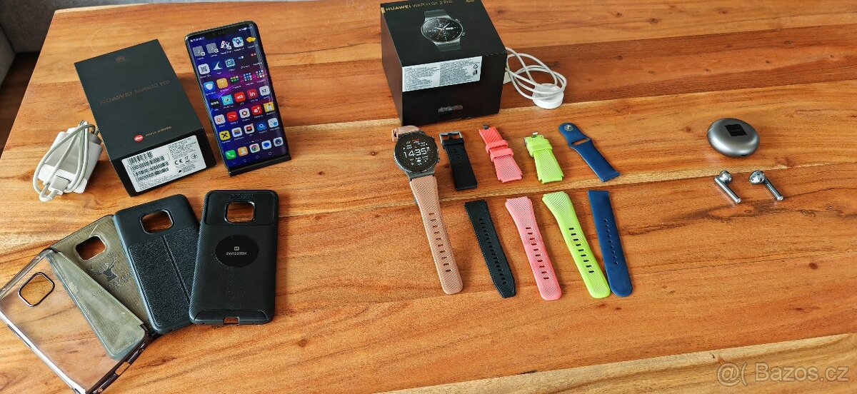 HUAWEI Mate 20 PRO + Watch GT2 PRO + FreeBuds 4